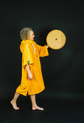 Poncho unisex | YELLOW