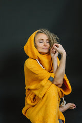 Poncho unisex | YELLOW
