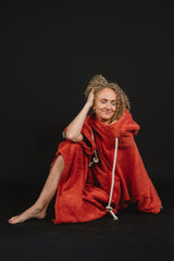 Poncho unisex | BRICK