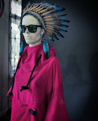 Poncho unisex | HOT PINK